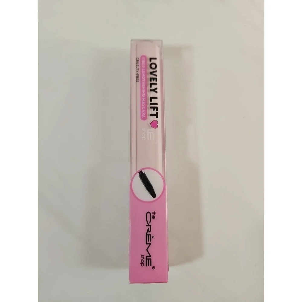 The Creme Shop Lovely Lift Mascara Cruelty Free Waterproof Volumizing Black NEW